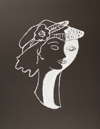 Lithograph Braque - Persephata