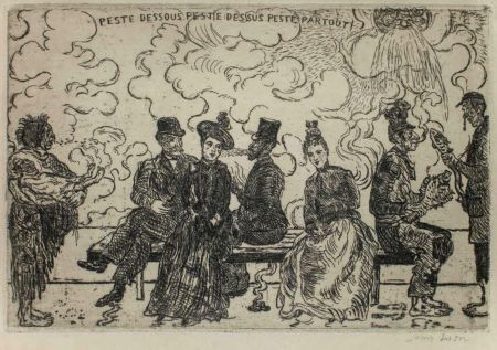 Etching Ensor - Peste Dessous Peste Dessus Peste Partout!