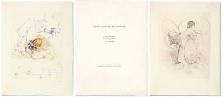 Illustrated Book Bellmer - PETIT TRAITÉ DE MORALE. 10 gravures en couleurs signées (Visat 1968)