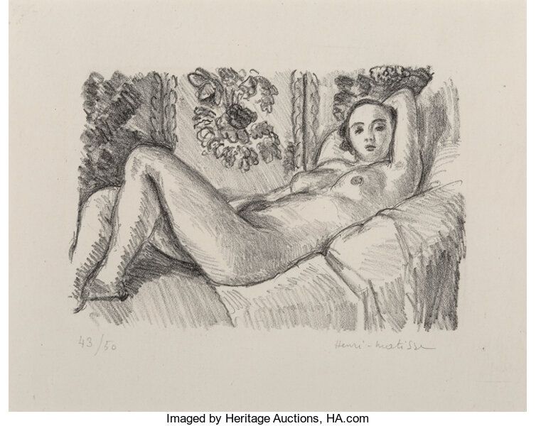 Lithograph Matisse - Petite Aurore