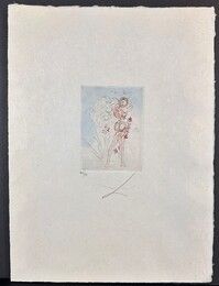 Etching Dali - Petites Nus (From Apollinaire) J