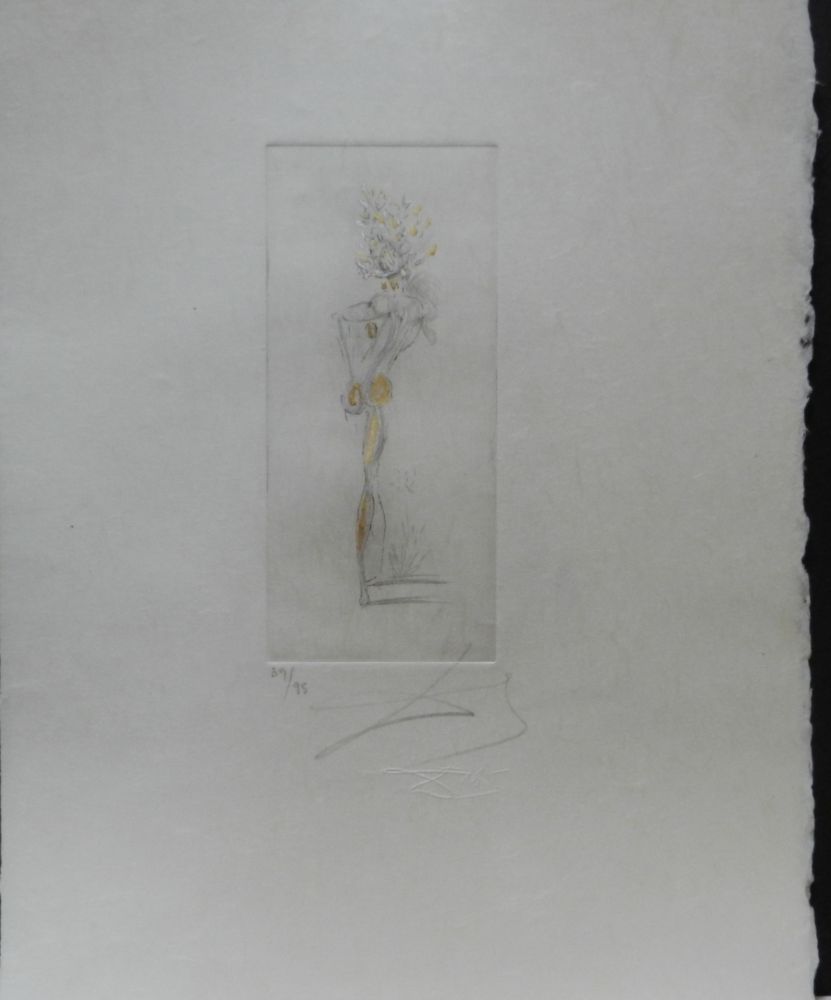 Etching Dali - Petites Nus (From Appolinaire) D