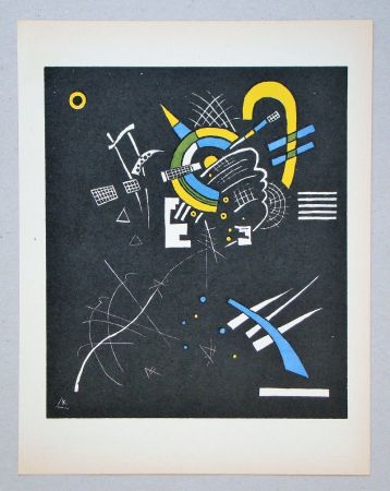 Lithograph Kandinsky - Petits Mondes - 1923