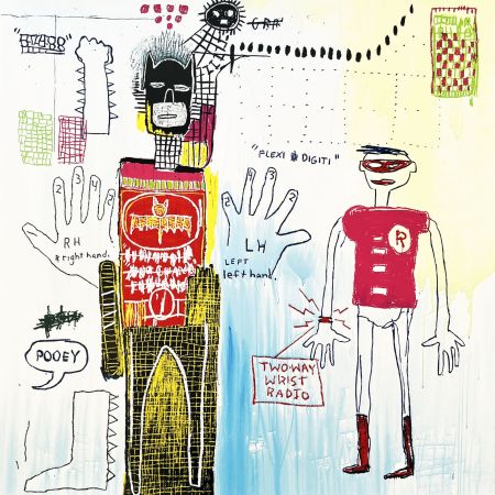 Screenprint Basquiat - Piano Lesson