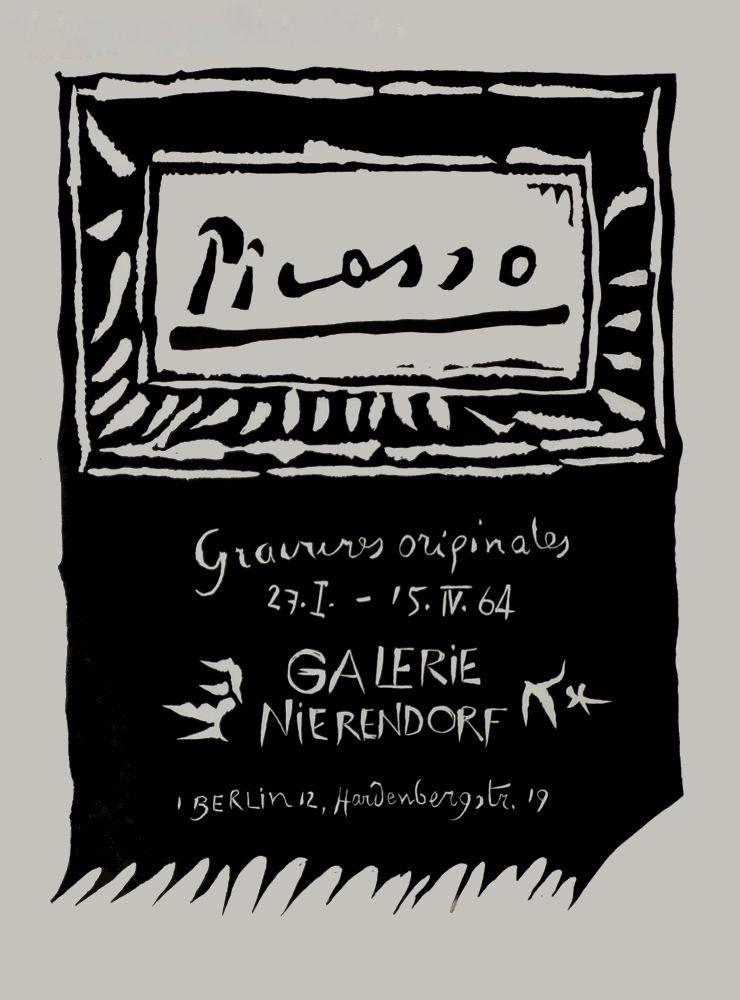 Linocut Picasso - Picasso Gravures originales
