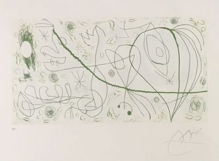 Engraving Miró - Picasso I Els Reventos