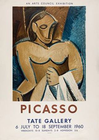 Lithograph Picasso - Picasso Tate Gallery 1960