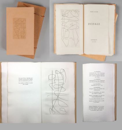 Illustrated Book Lanskoy - Pierre Lecuire : DÉDALE. Lanskoy eaux-fortes. Exemplaire avec suite des gravures (1960)