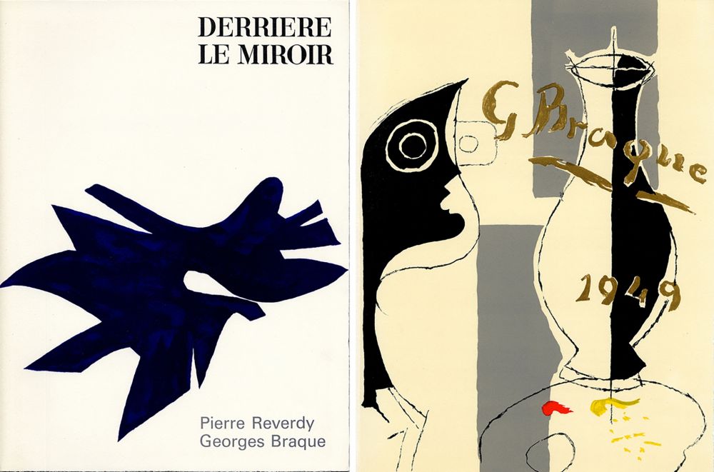 Illustrated Book Braque - PIERRE REVERDY, GEORGES BRAQUE. DERRIÈRE LE MIROIR n° 135-136. Déc.1962-Janv.1963.