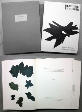 Illustrated Book Braque - PIERRE REVERDY, GEORGES BRAQUE. Derrière le Miroir n°  135-136 . 1963. TIRAGE DE LUXE