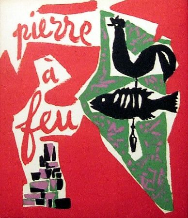 Illustrated Book Marchand - Pierre à feu. Provence noire
