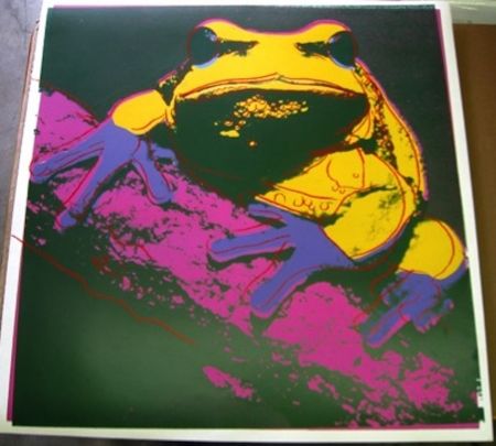 Screenprint Warhol - Pine Barrens Tree Frog 294 by Andy Warhol