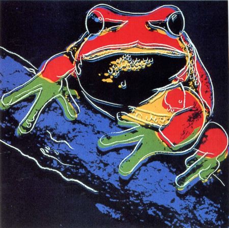 Screenprint Warhol - Pine Barrens Tree Frog (FS II.294)