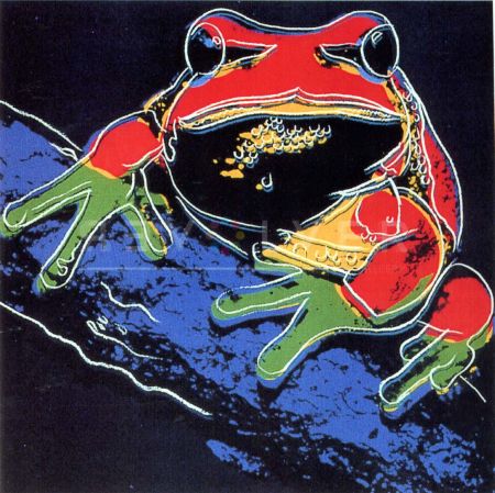 Screenprint Warhol - Pine Barrens Tree Frog (FS II.294)