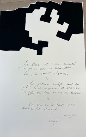 Screenprint Chillida - Placard Jabs