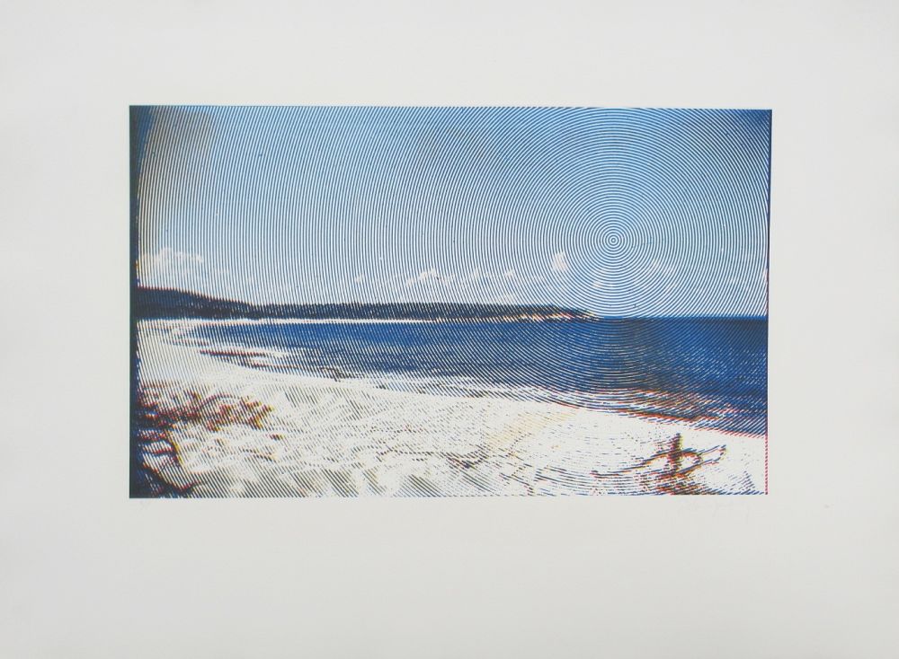 Etching And Aquatint Jacquet - Plage des Antilles