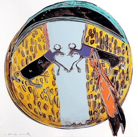 Screenprint Warhol - Plains Indian Shield