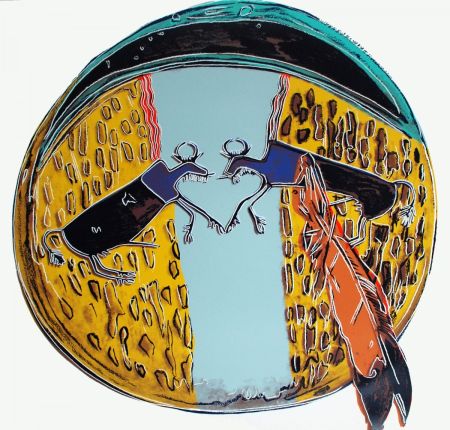 Screenprint Warhol - Plains Indian Shield (FS II.382)
