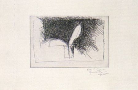 Etching Hernandez Pijuan - Planta