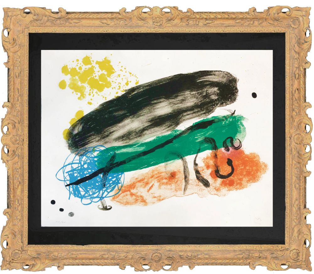 Lithograph Miró - PLATE 16 (AUS: ALBUM 19) 