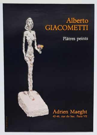 Poster Giacometti - Platres Peints