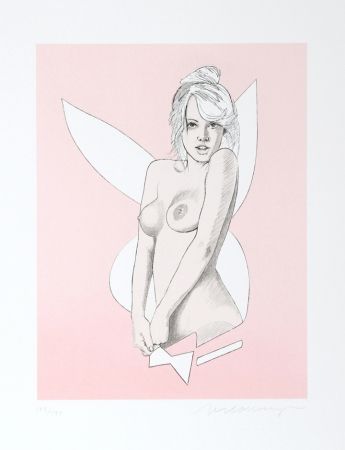 Lithograph Ramos -  Playboy Bunny