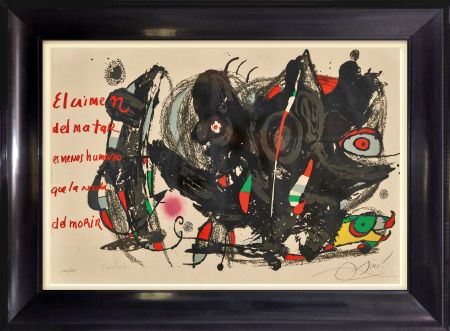Lithograph Miró - Poemas Para Mirar