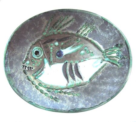 Ceramic Picasso - Poisson chiné