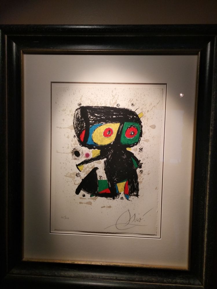 Lithograph Miró - Polygraph xv anos