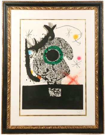 Aquatint Miró - Polypheme