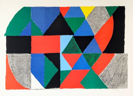 Lithograph Delaunay - Polyphonie 