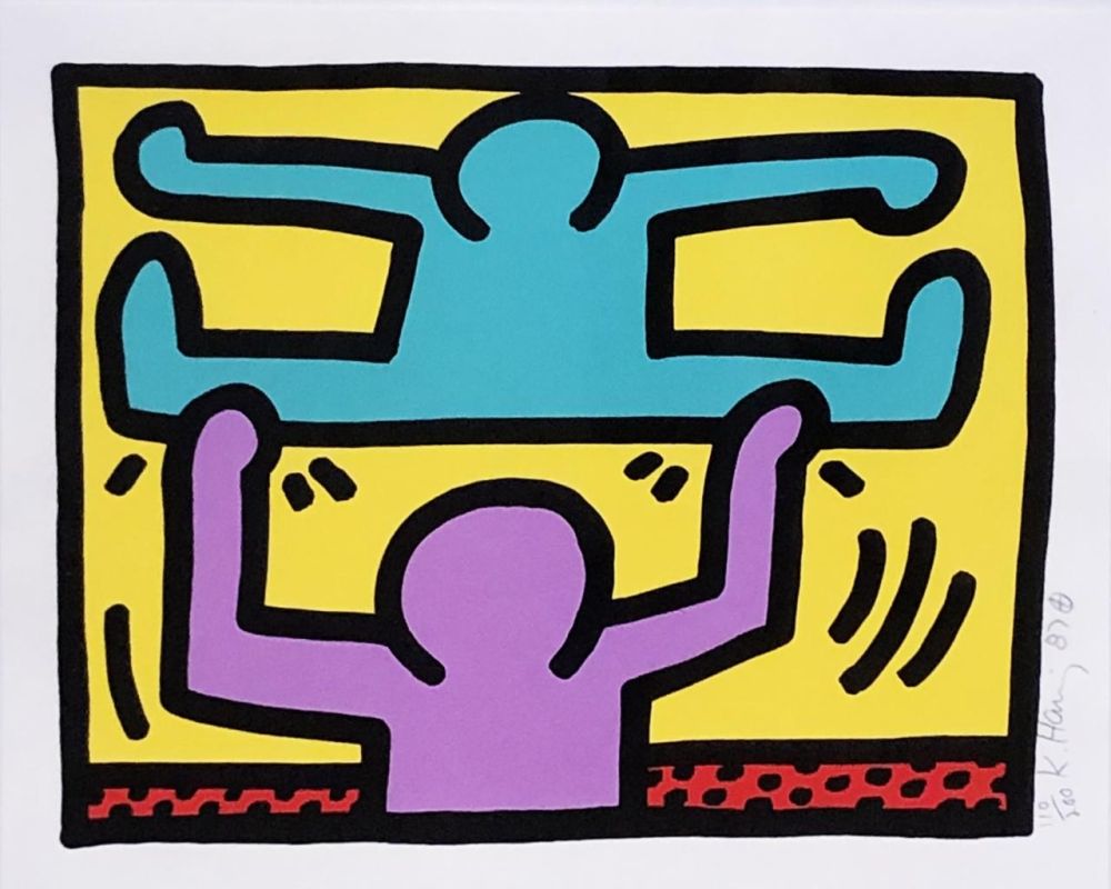 Screenprint Haring - Pop Shop I (D)