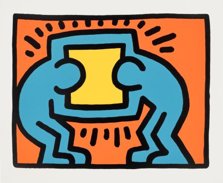 Screenprint Haring - Pop Shop VI (B)