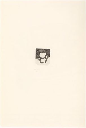 Etching Chillida - Portfolio 12th Anniversary of Galeria Joan Prats