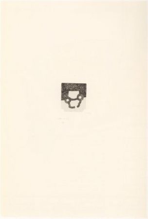 Etching Chillida - Portfolio 12th Anniversary of Galeria Joan Prats