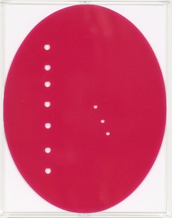 Multiple Fontana - Portrait d’Antonin Artaud, by Otto Hahn (Red)