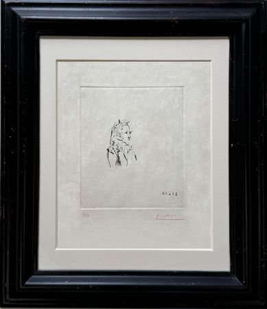 Drypoint Picasso - Portrait de Pepe Illo