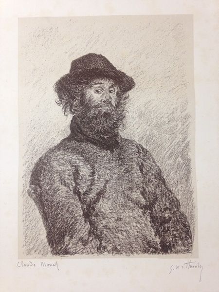 Lithograph Monet - Portrait de Poly