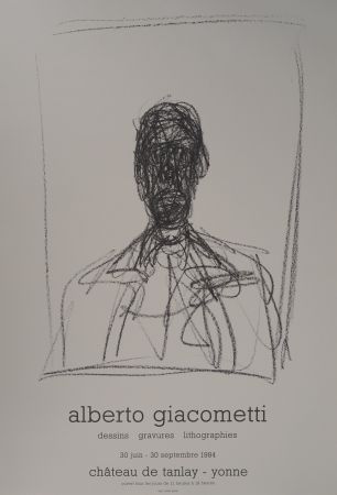 Illustrated Book Giacometti - Portrait d'homme