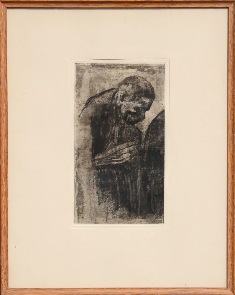 Etching Kollwitz - Portrait of a Man