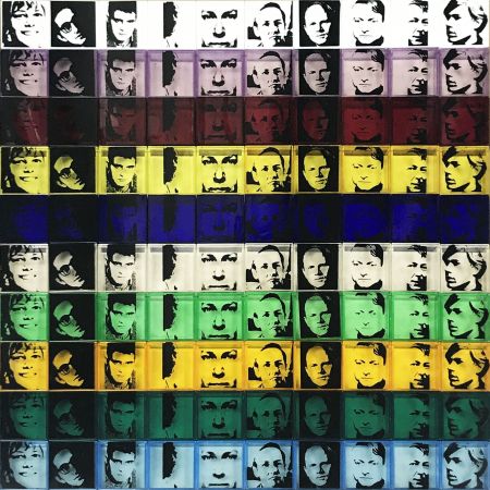 Screenprint Warhol - Portrait of Artists