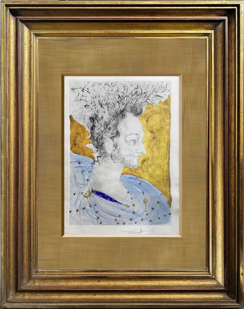 Drypoint Dali - Portrait of Rosand