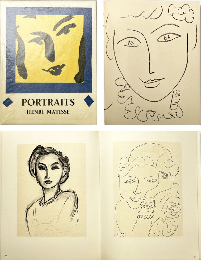 Illustrated Book Matisse - PORTRAITS Avec 