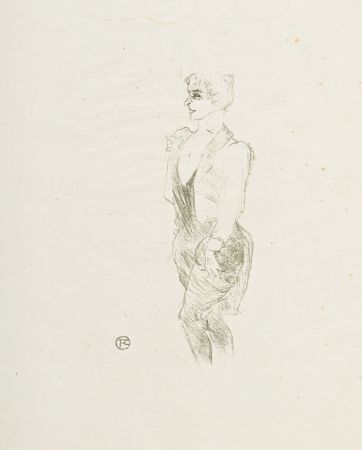 Lithograph Toulouse-Lautrec - Portraits d’Acteurs & d’Actrices : Mary Hamilton, 1898