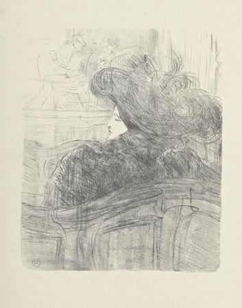 Lithograph Toulouse-Lautrec - Portraits d’Acteurs et d’Actrices : Cleo de Merode