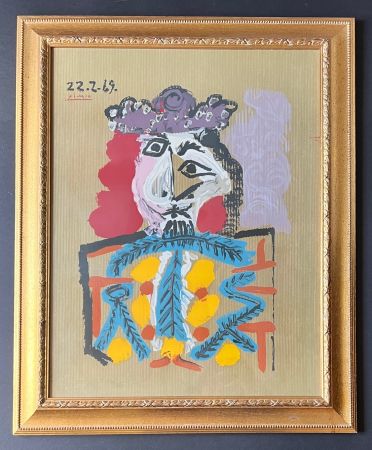 Lithograph Picasso - Portraits Imaginaires