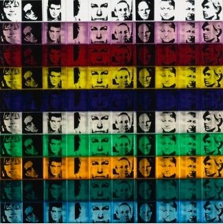 Screenprint Warhol - Portraits of the Artists