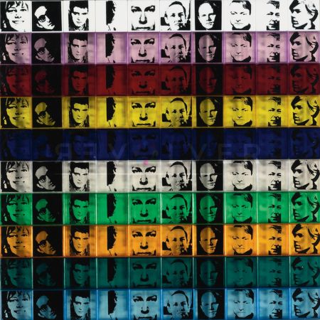 Screenprint Warhol - Portraits of the Artists (FS II.17)