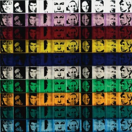 Screenprint Warhol -  Portraits Of The Artists (FS II.17)