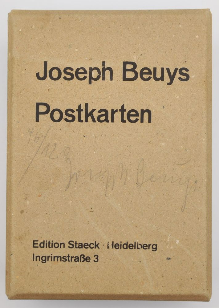 Multiple Beuys - Postkarten. Multiple.
